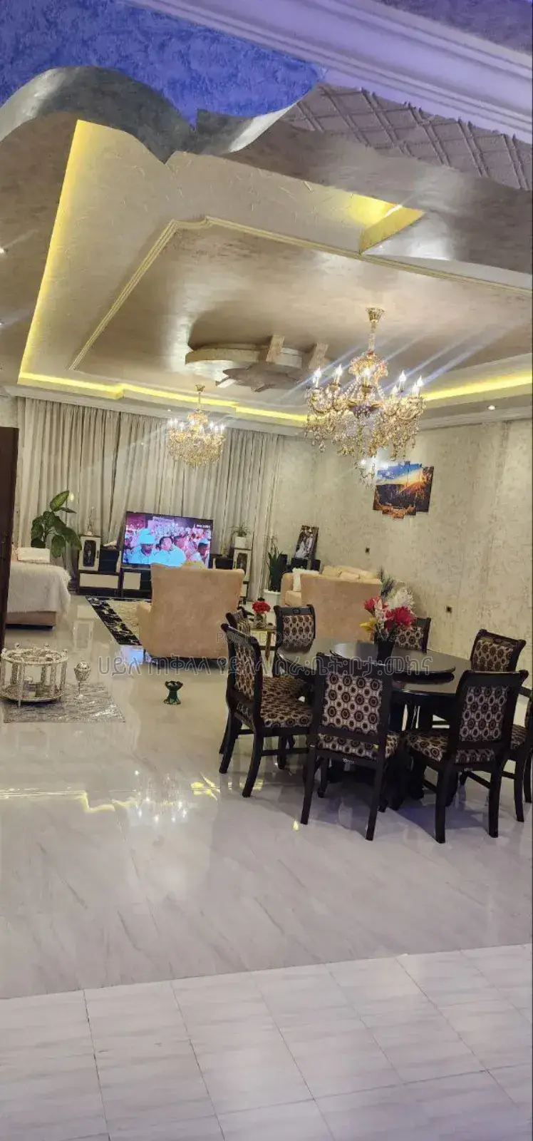 Furnished 8bdrm House in Semit Area, Yeka for sale