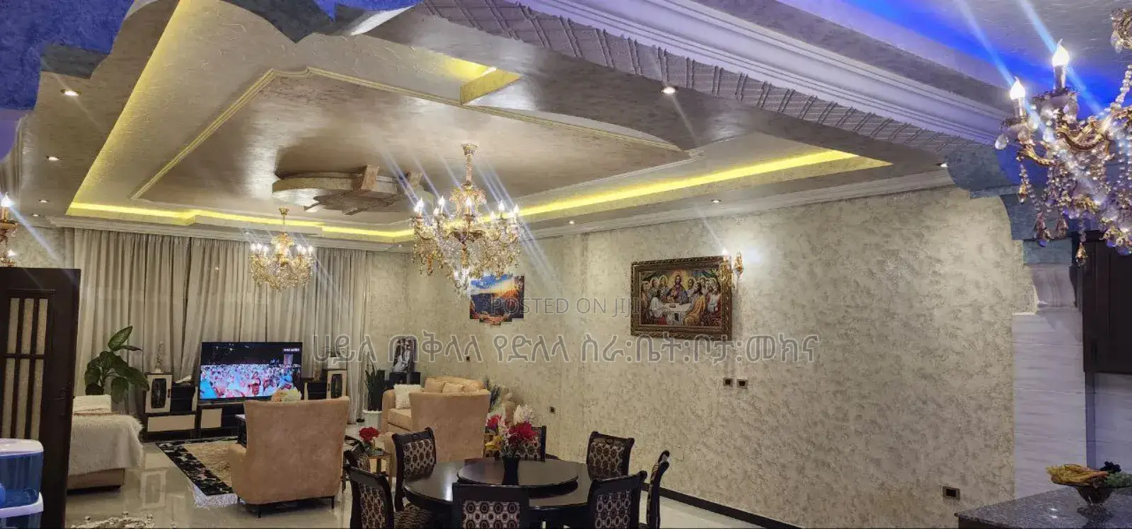 Furnished 8bdrm House in Semit Area, Yeka for sale