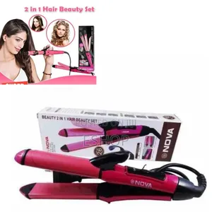 Gentle Styling Redefined: Nova’S Ceramic-Coated Beauty Set**
