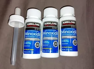 Three Original Kirkland Minoxidil Package
