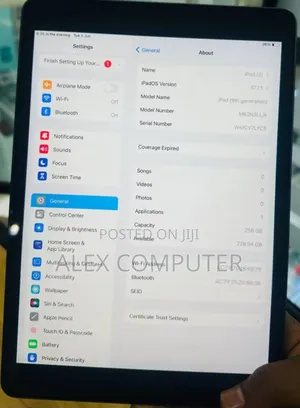 New Apple iPad 10.2 (2021) 256 GB Silver