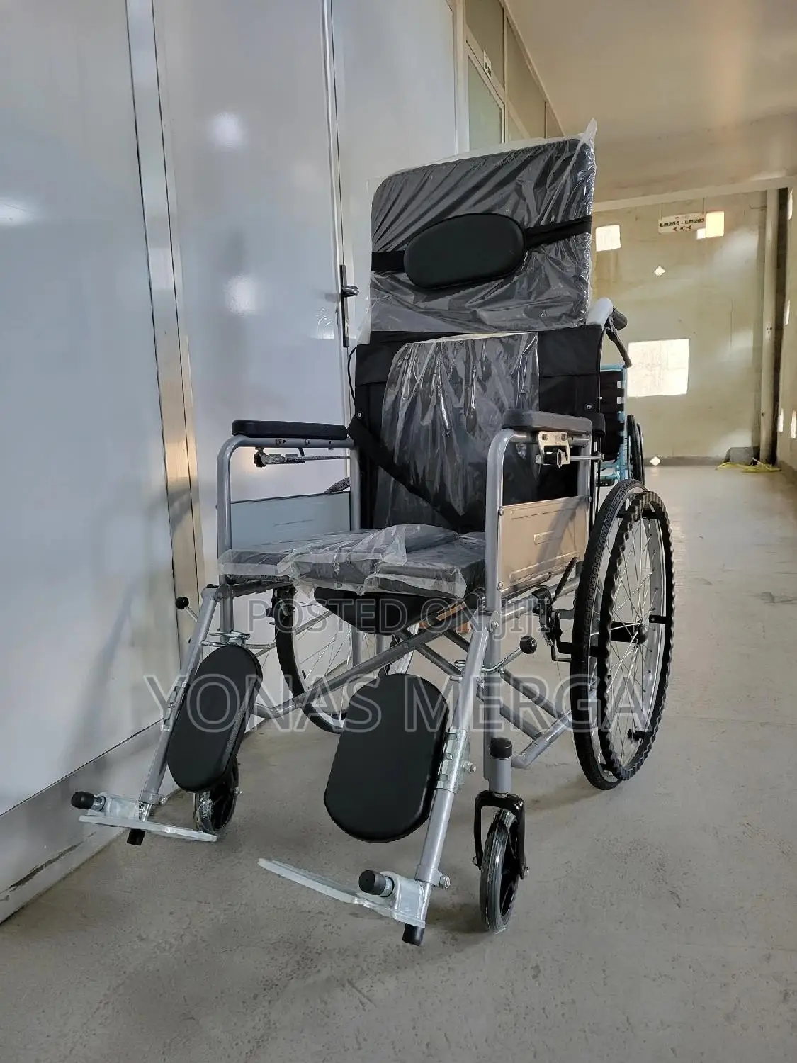 Popo Wheelchair//Multi-Function Full Reclining Buddha, Black