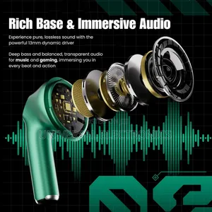 Original Bluetooth 5.3 Earphones – For Gaming