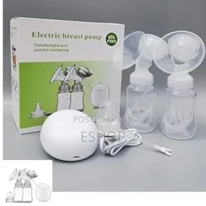 Double Electric Breast Pump – Easy Assembly, Hygienic