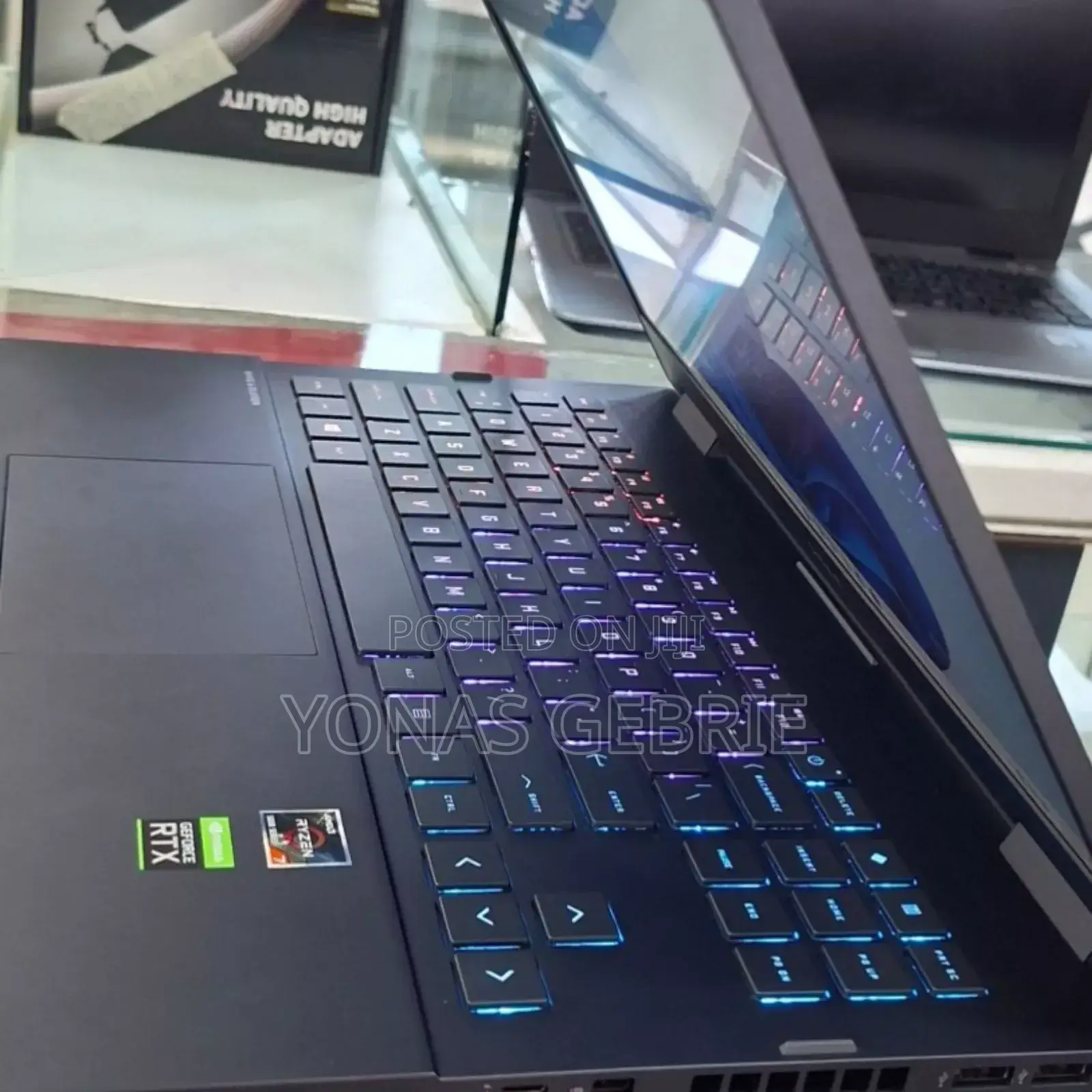 New Laptop HP Omen 15 16GB AMD Ryzen 7 SSD 512GB