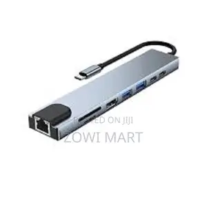 8-in-1 Usb-C to HDTV Adapter With Vga
