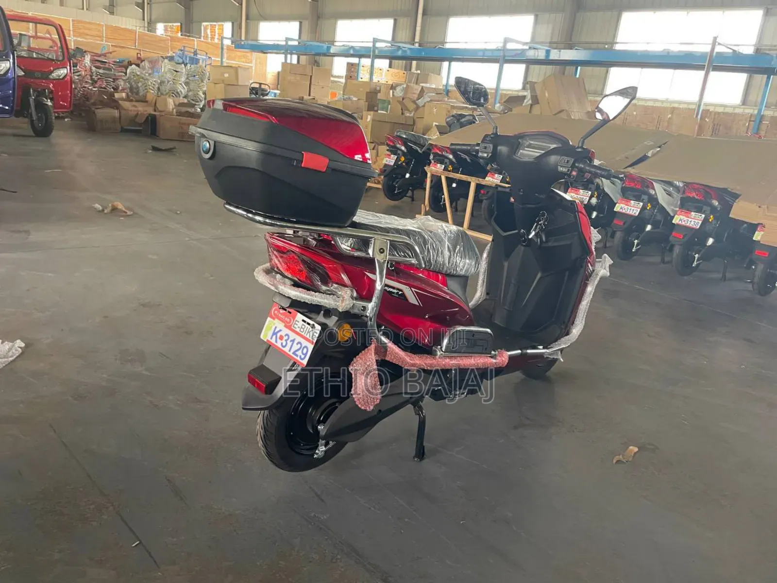 New Motorcycle 2024 Red