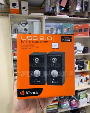 Kisonli T-001 Usb 2.0 Mini Computer Speaker