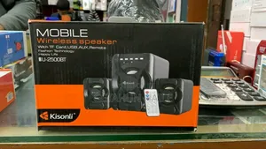 Kisonli U-2500 Wireless Gaming Speaker (Bluetooth,Usb,Aux