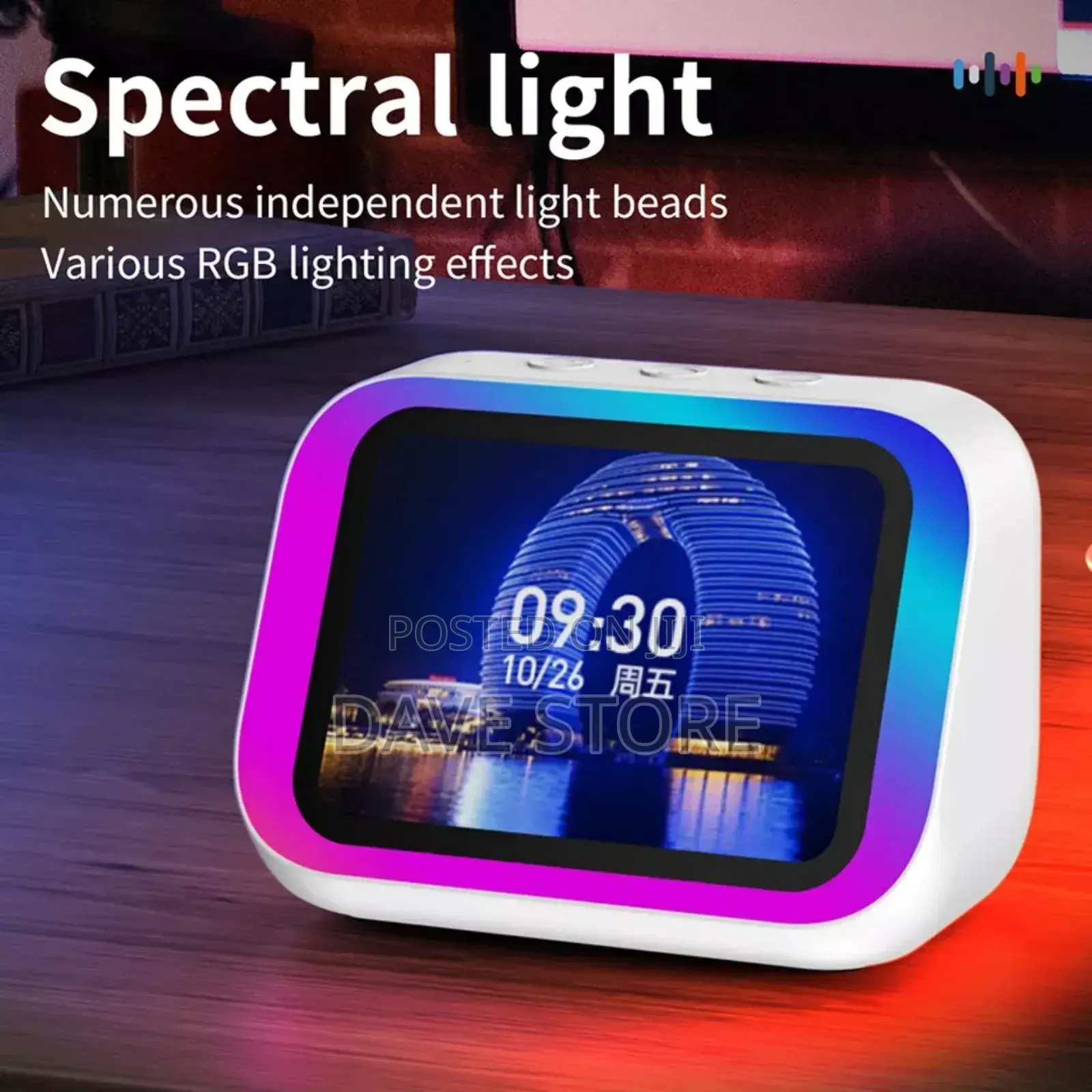 Touch Screen Smart Speaker