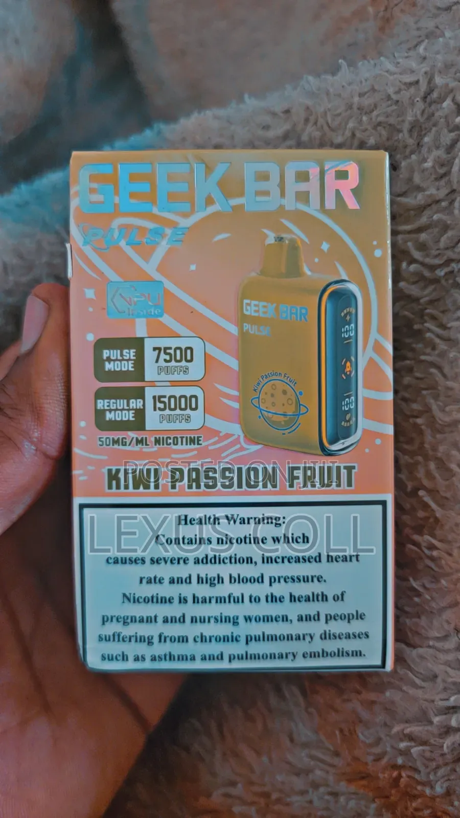 Vape 15,000 Puff Passion Fruit