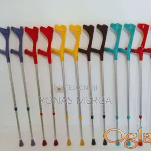 Lightweight and Non-Slip, Forearm Crutches