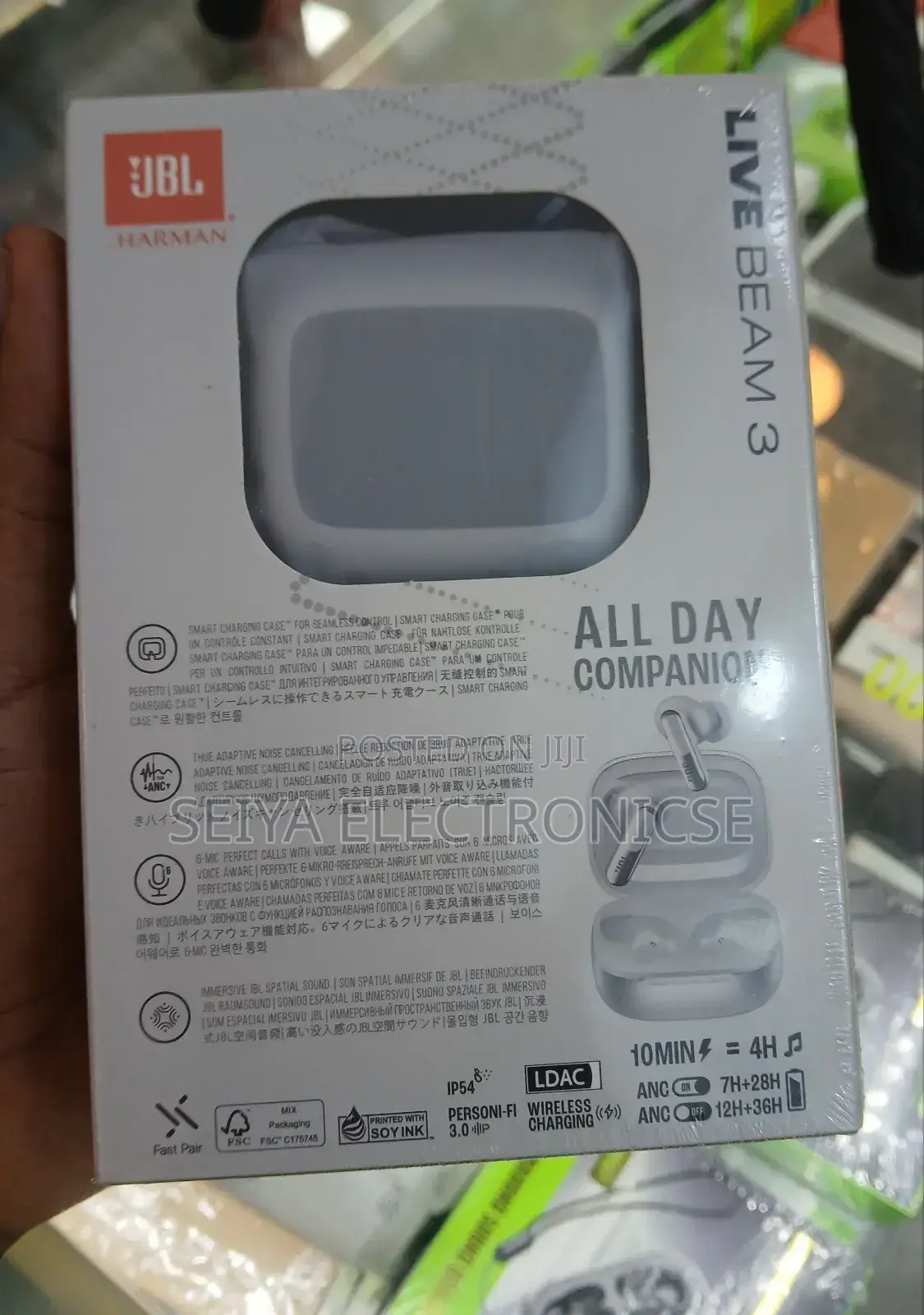 JBL Live Beam 3 Airpad With Teach Screen Display