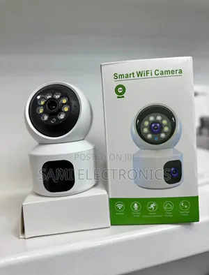 4g Sim Card Camera Smart Wifi Camera With 2 Lens ሲም ካሜራ