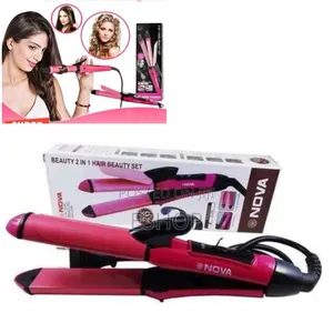 Nova Beauty Pro: Effortless Curls and Sleek Straight Hair