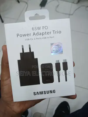 Samsung Mobile Phone 65w Super Fast Charger