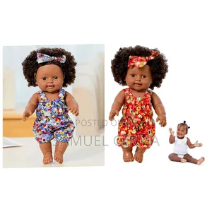 Vivboo Black Dolls 12in African American Baby Doll for Kids