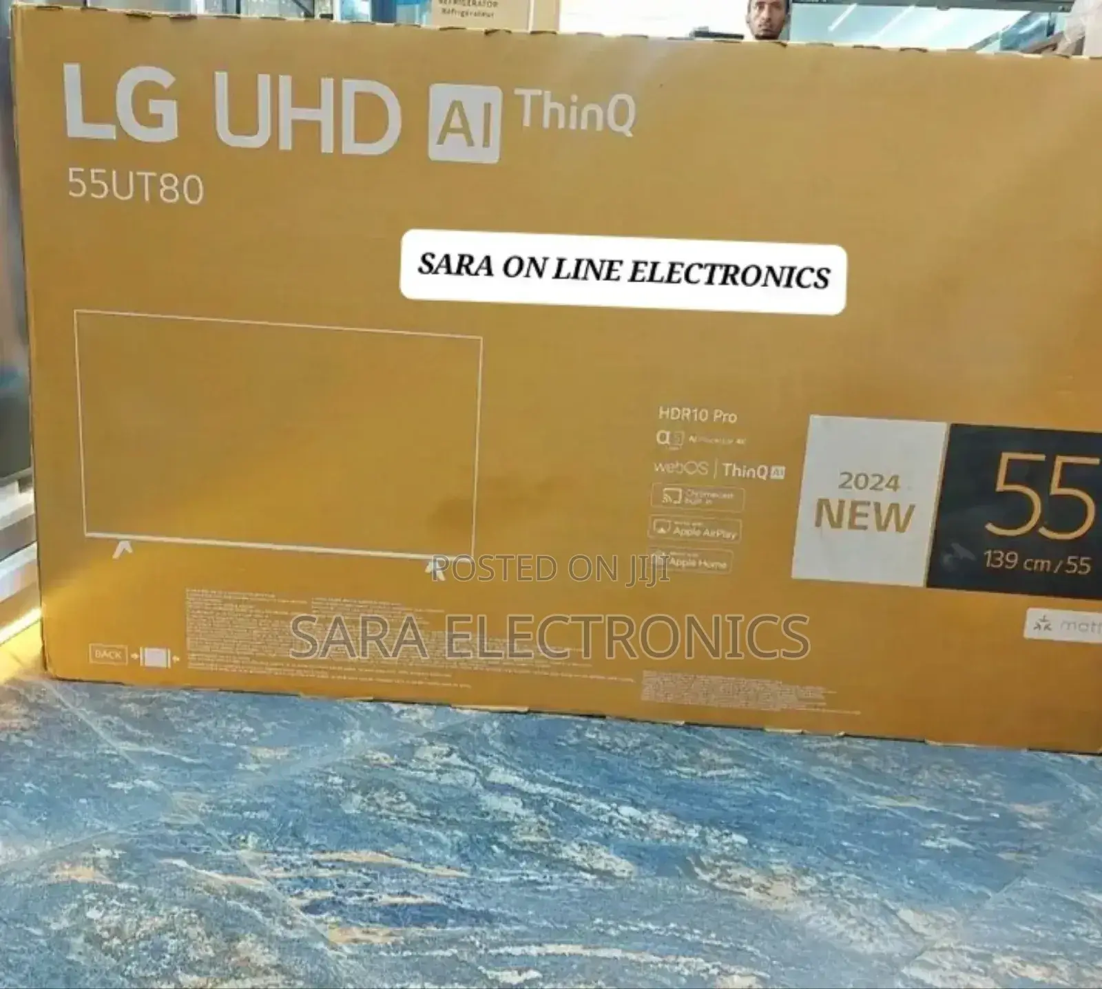 Lg 55" Uhd Smart Tv New 2024