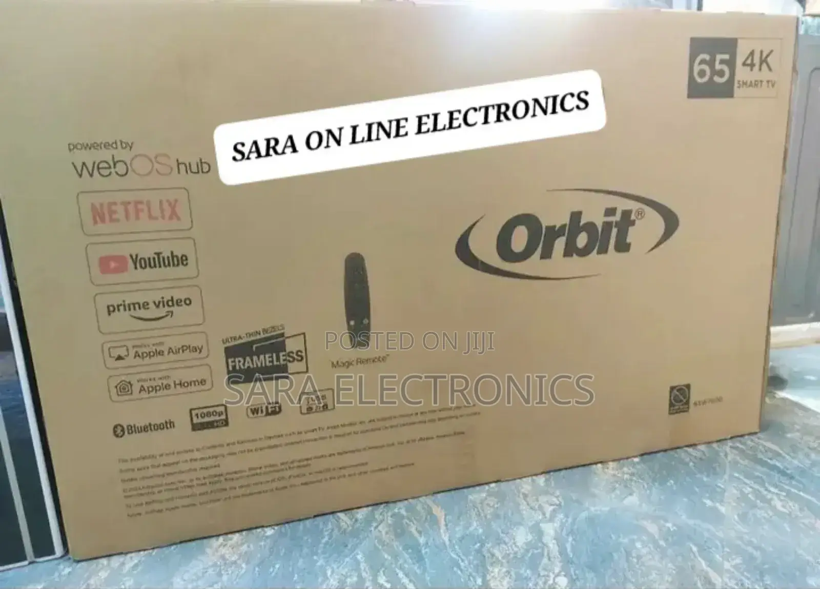 Orbit 65" Smart Tv Magic Remot