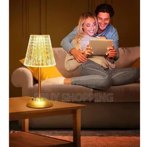Versatile Crystal Table Lamp–Ideal for Hotels Living Rooms