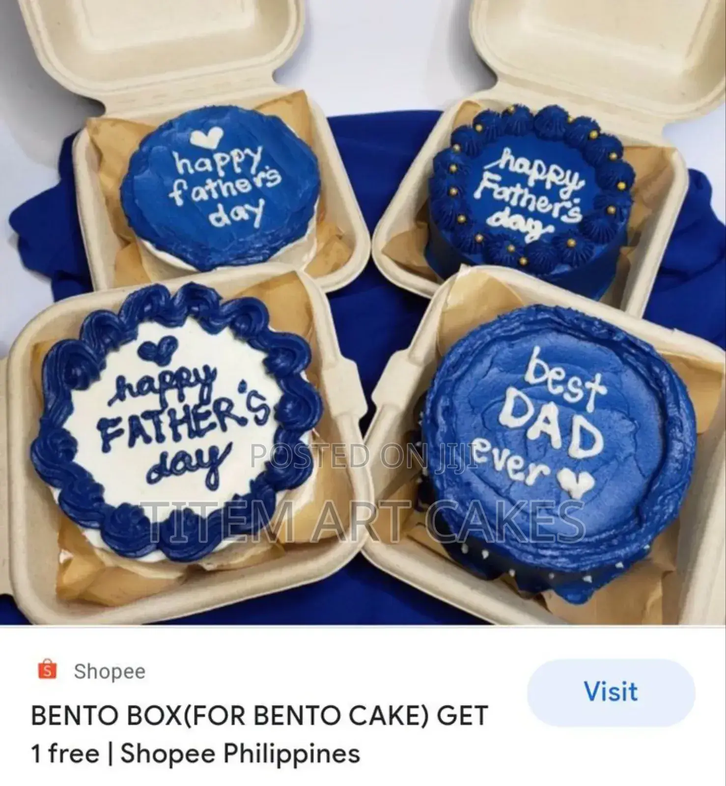 Father's Day Mini Cake