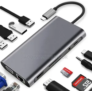8-in-1 Usb-C Hub – Expand Your Connectivity