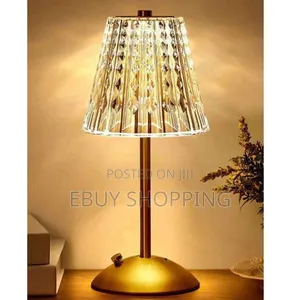 **Crystal Led Lamp – Adjustable Warm Cool Light*