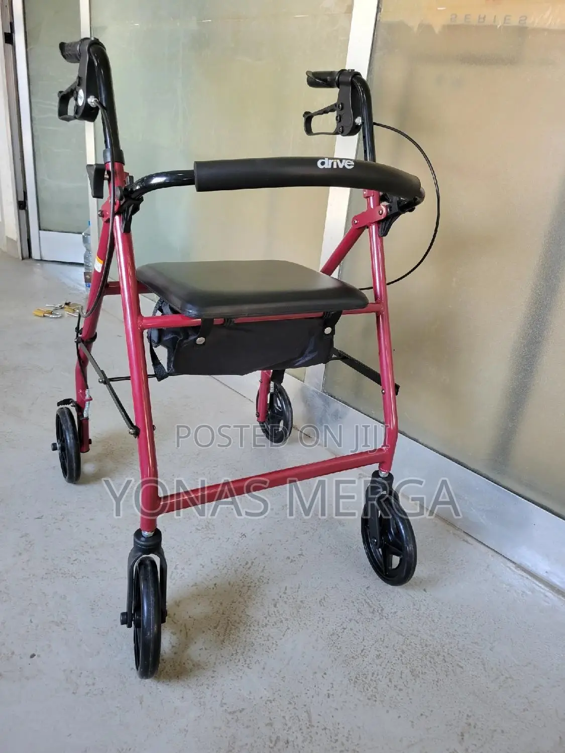 Walker|帶disability Aid Mobility 4 Wheels With Seat.