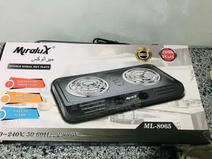 Miralux Hot Plate
Miralux ባለሁለት ምድጃ ስቶቭ