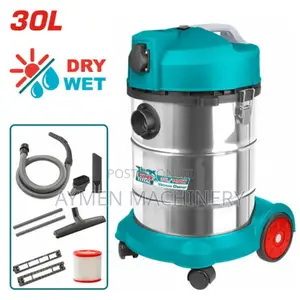 Total Vacuum Cleaner Wet and Dry 1400w ለደረቅም ለእርጥብም ቆሻሻ ይሆናል