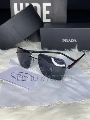Prada Rim Less Eyeglass