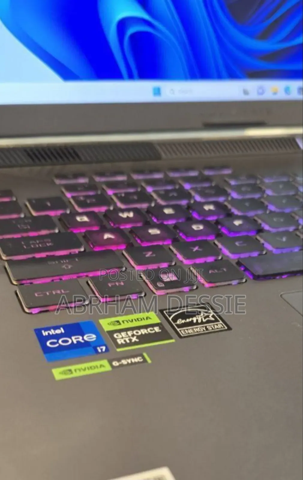 New Laptop Asus ROG Strix G15 16GB Intel Core I7 SSD 1T
