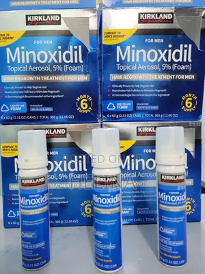 ከተቀቡ በኋላ በ3 ደቂቃ ዉስጥ የሚደርቅ Original 5% Minoxidil