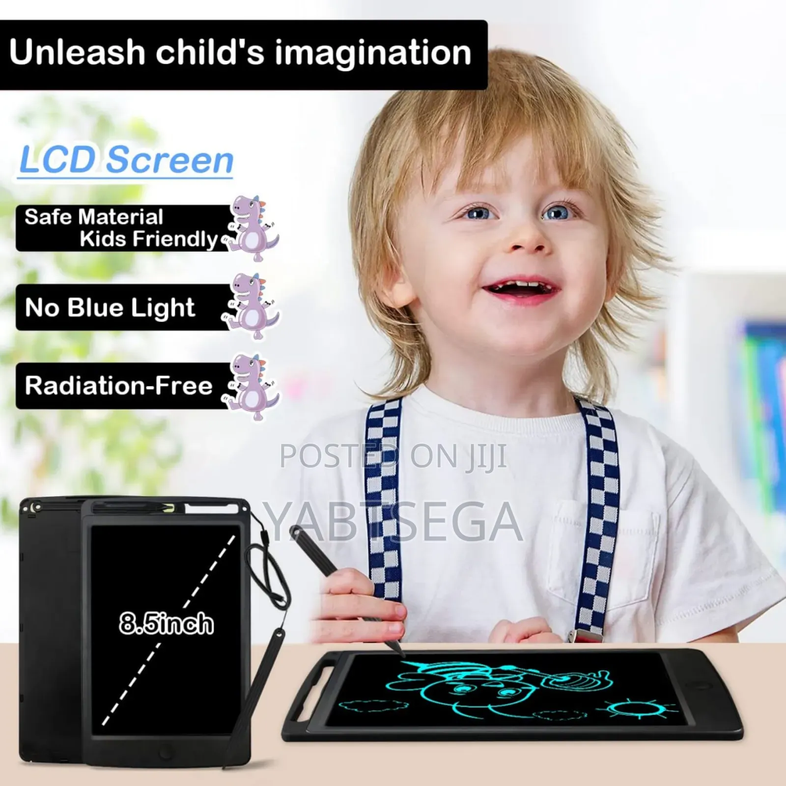 Lcd የልጆች ጽሁፍ መለማመጃ ታብሌት