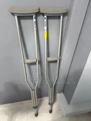 Underarm Crutches Featuring Foam Pads for Maximum Softness