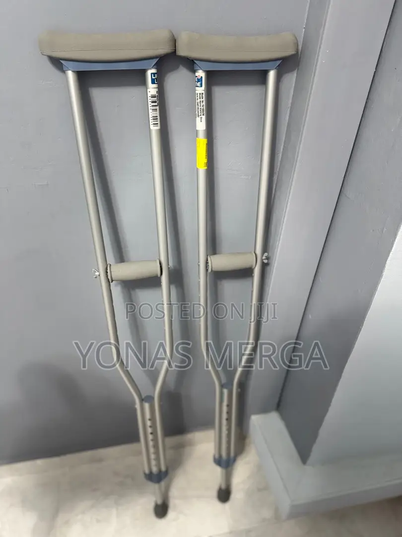 Underarm Crutches Featuring Foam Pads for Maximum Softness