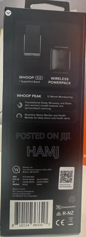 Whoop 5.0 Peak