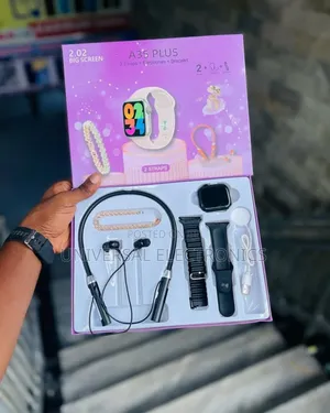Smartwatch Combo |Calls, Fitness, Music + Straps, Earbuds!