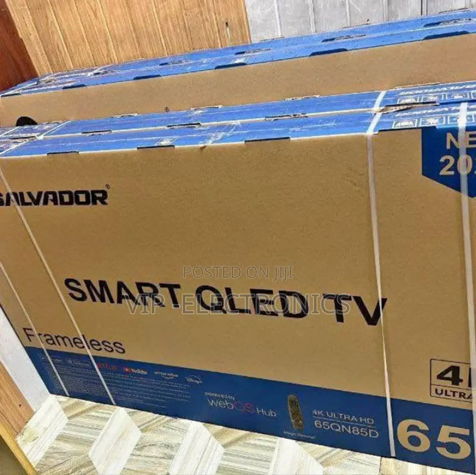Salvador Tv 65"Inch Smart Frameless Qled Tv