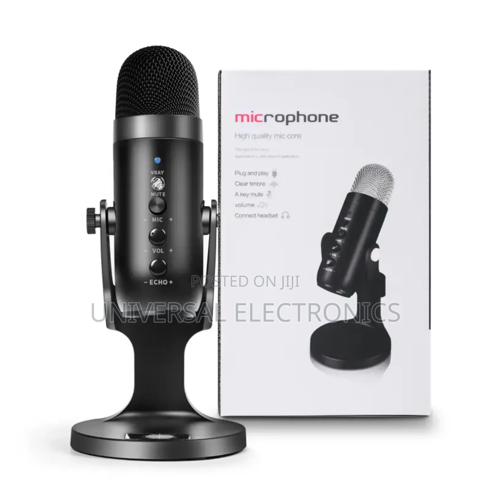 ኦርጂናል Mic for Streaming, Meetings, and Voice Recording