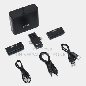 Dual Microphone With Noise Cancellation And 20m Range(
