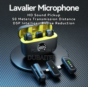 Lavalier Mic Hd Sound 50 Meter Intelligent Noise Reduction