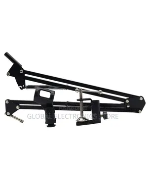 Adjustable Microphone Stand With Suspension Scissor Arm