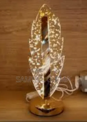 Usb Charging Led Crystal Table Lamp