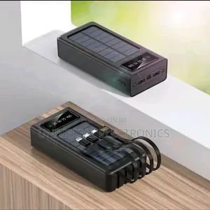 Eco-Smart Power_bank – Solar Charging + Fast Usb Output