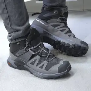 Salomon Men's X Ultra 4mid Goretex Hiking Shoe Black X Gray
