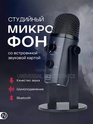 Studio-ready Microphone For Online Creators