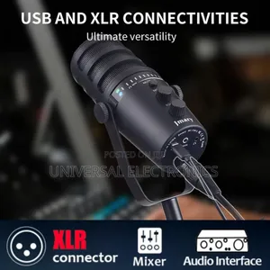 Dual Connection Jmary Original USB XLR Studio Microphone
