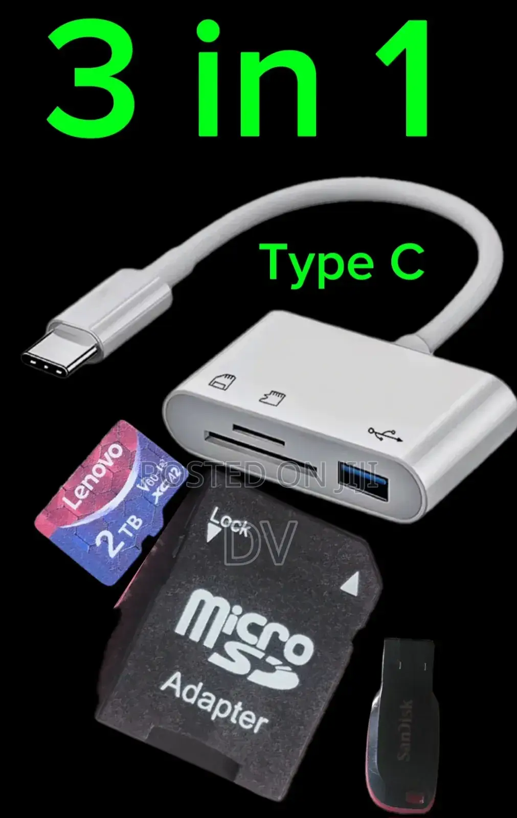 3 in 1 Adaptor