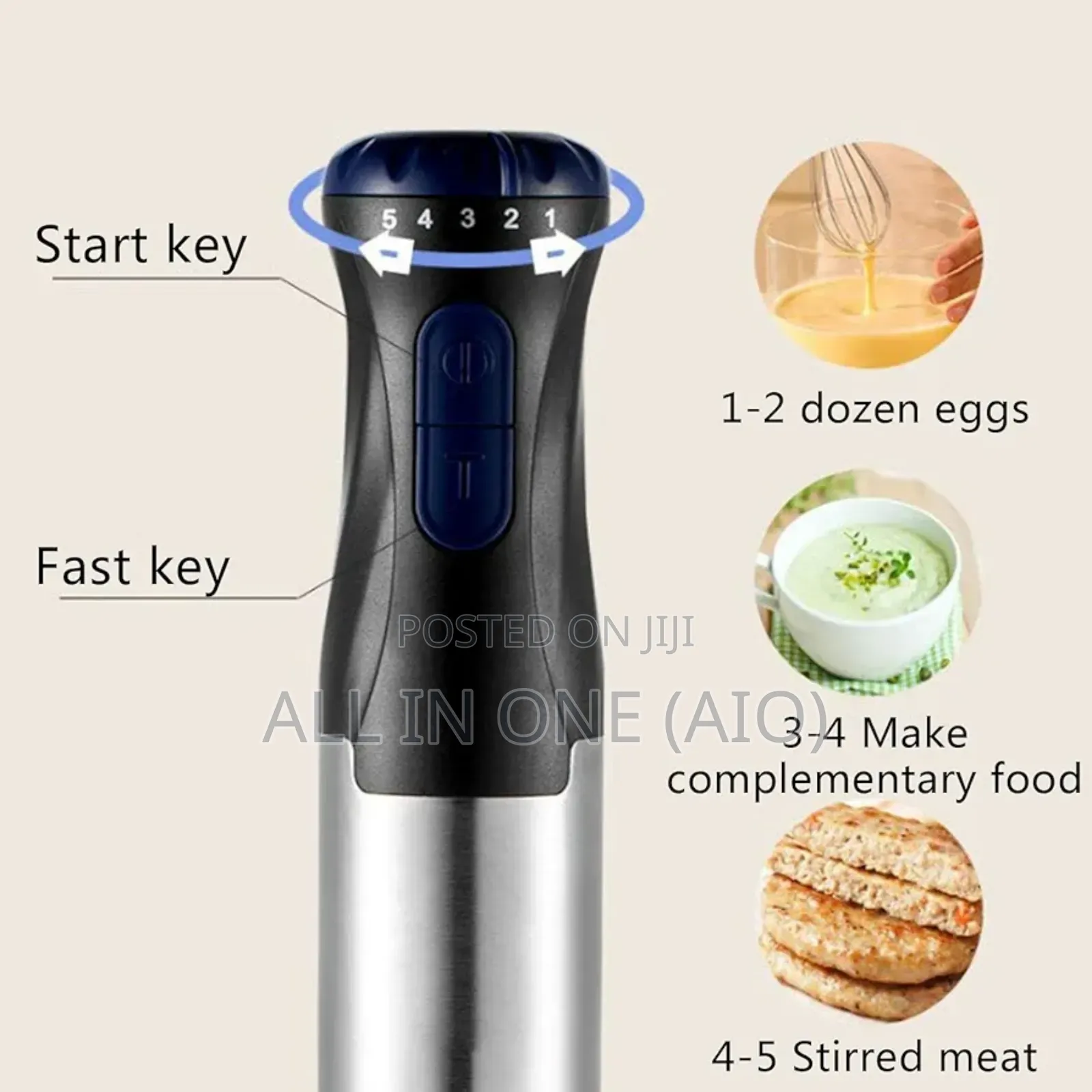 Sokany 4 In 1 Hand Blender